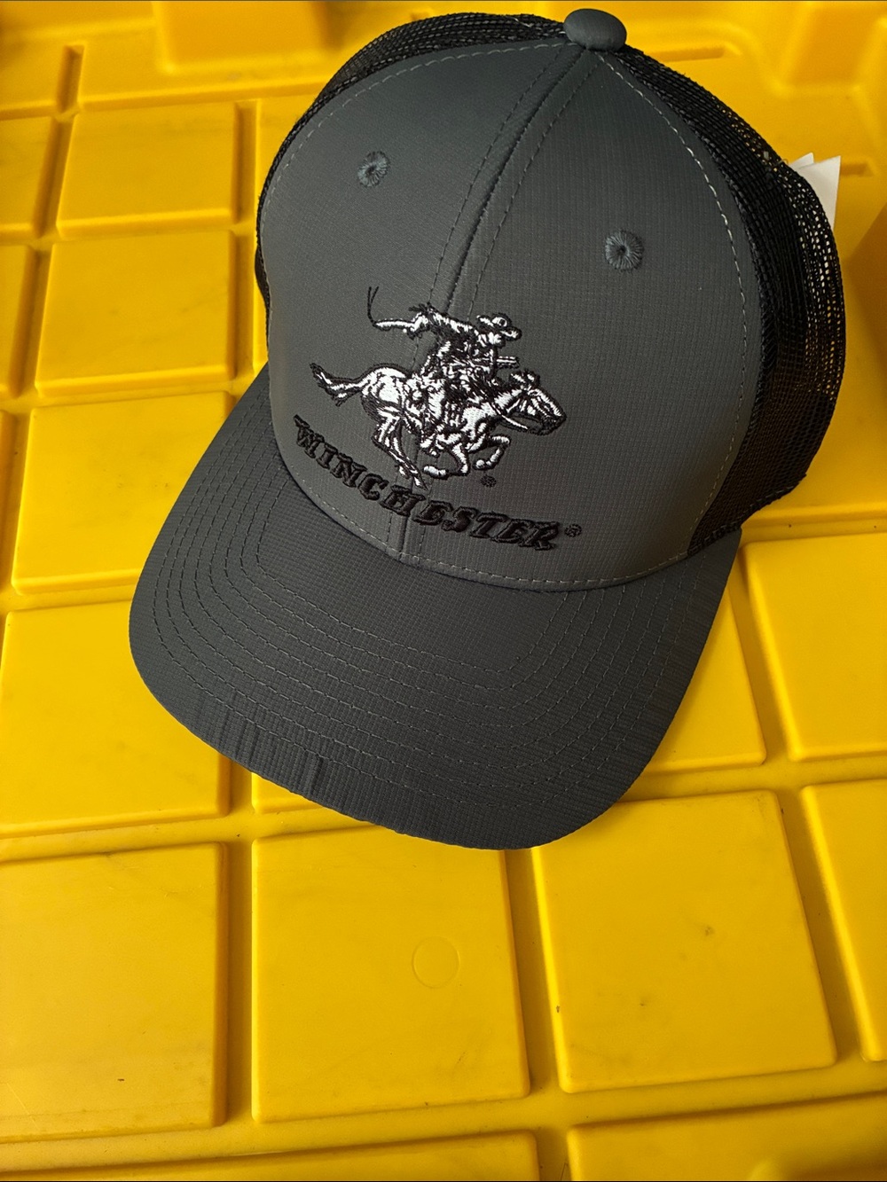 Winchester Gray Trucker Hat